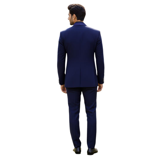 Men’s Elite Signature Hand-Crafted Floral Heritage 3-Piece Designer Statement Tuxedo.