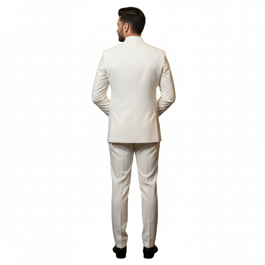 Men's Designer Golden Embroidered Band Gala – Premium Hand-Worked Jodhpuri Set