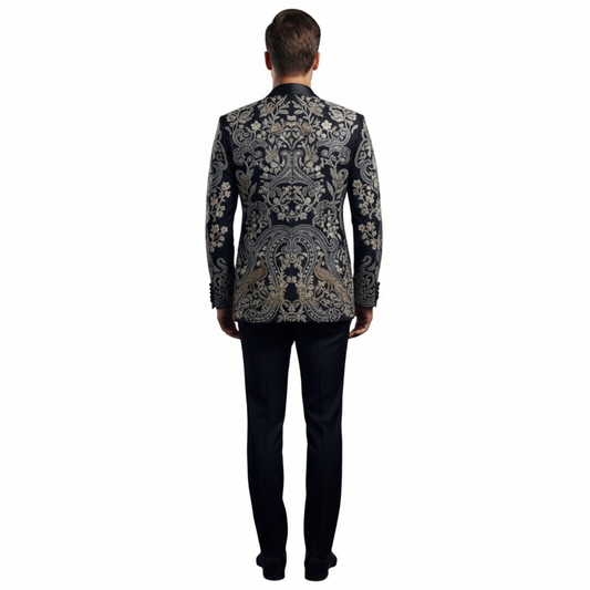 Men’s Imperial Orchard Heritage Botanical 3-Piece Designer Tuxedo